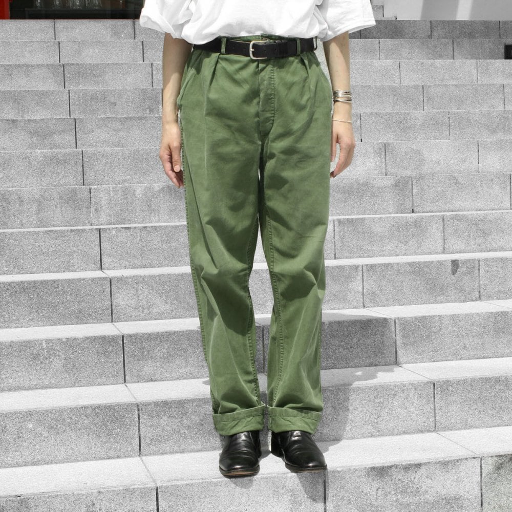 その他 60s-70s Swedish Army Over pants Swedish Army Vintage Utility Pants [1970s ~] Swedish Army Work
