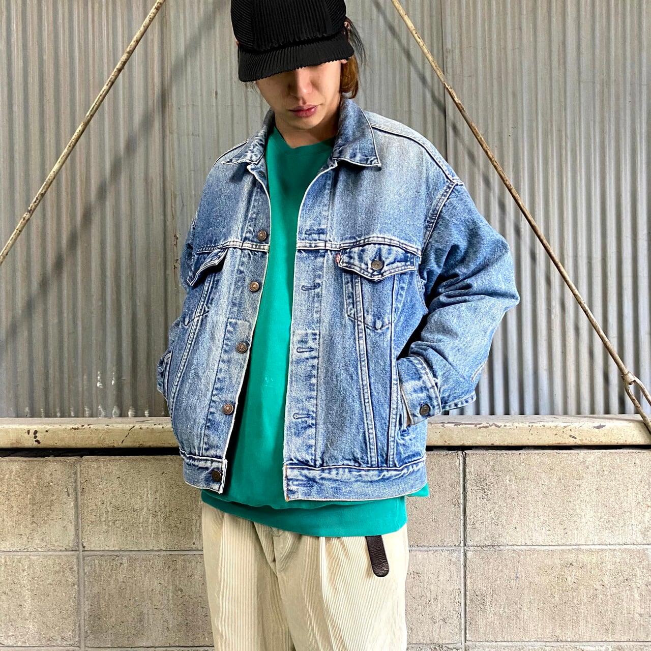 希少 80's ビンテージ USA製 Levi's 70507 デニムジャケットrinaLevis