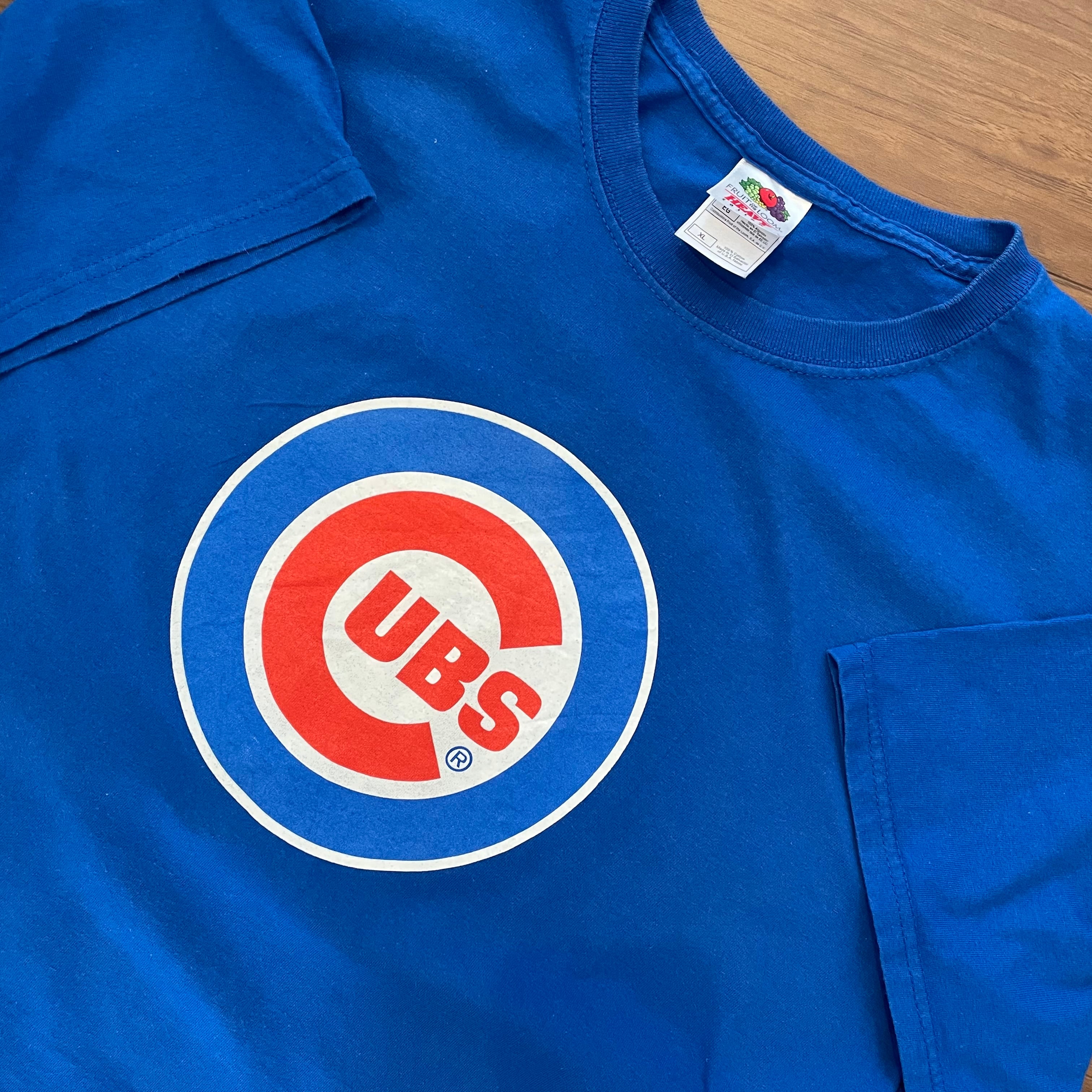 FRUIT OF THE LOOM】MLB メジャーリーグ シカゴカブス 半袖 Tシャツ