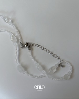 (#0152) glacial drop necklace