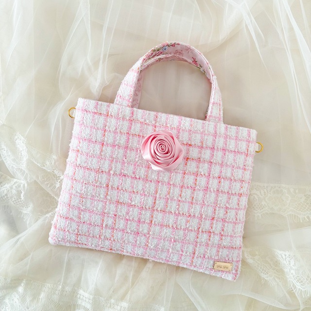 7【ショルダーバッグ】Couture Pochette〔WISE NATIONS×Rose〕