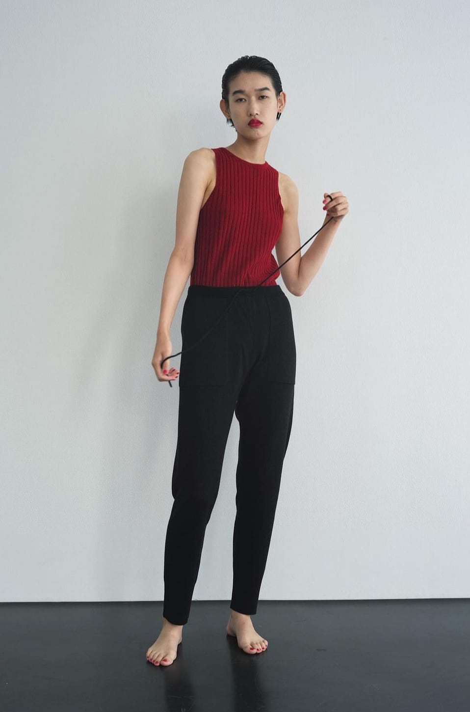 FREEMAN―B/フリーマン ゆるレギンスカシミヤ100%