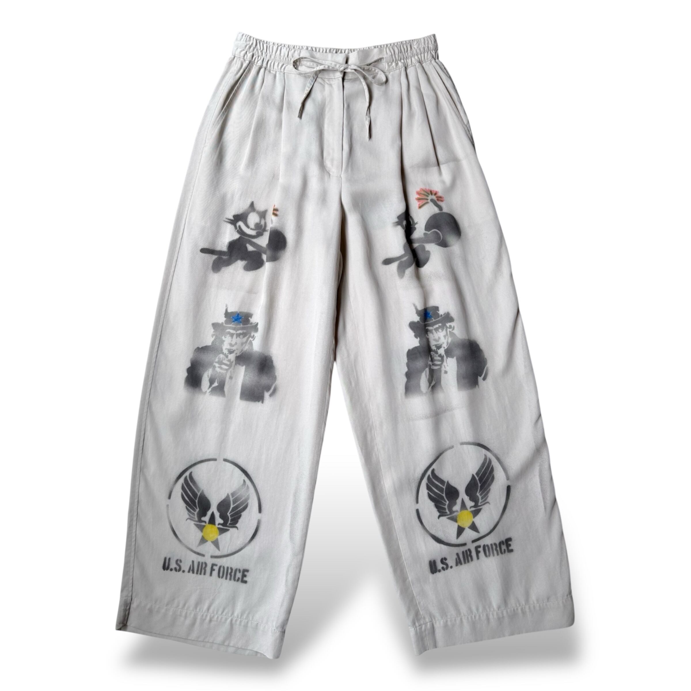 LEVI'S】 HAND PAINT ROCK STYLE DENIM PANTS / リーバイス ハンド