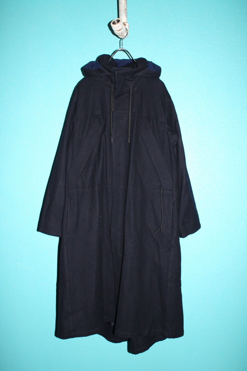 20AW REGULATION YOHJI YAMAMOTO Wool Hooded Coat | VOLAR