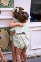 【Maison Marelle/予約4/12〆切】Romper CAMBON - green tea tiles