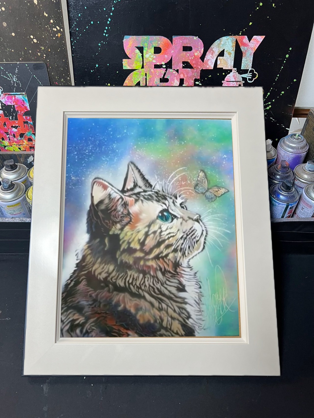 スプレーアート絵伝 F 6サイズキャンバス白額セット 【公式通販】