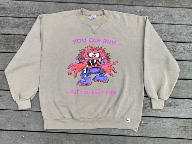 【20】CEREAL ORIGINAL  90s RUSSELL MONSTER SWEAT