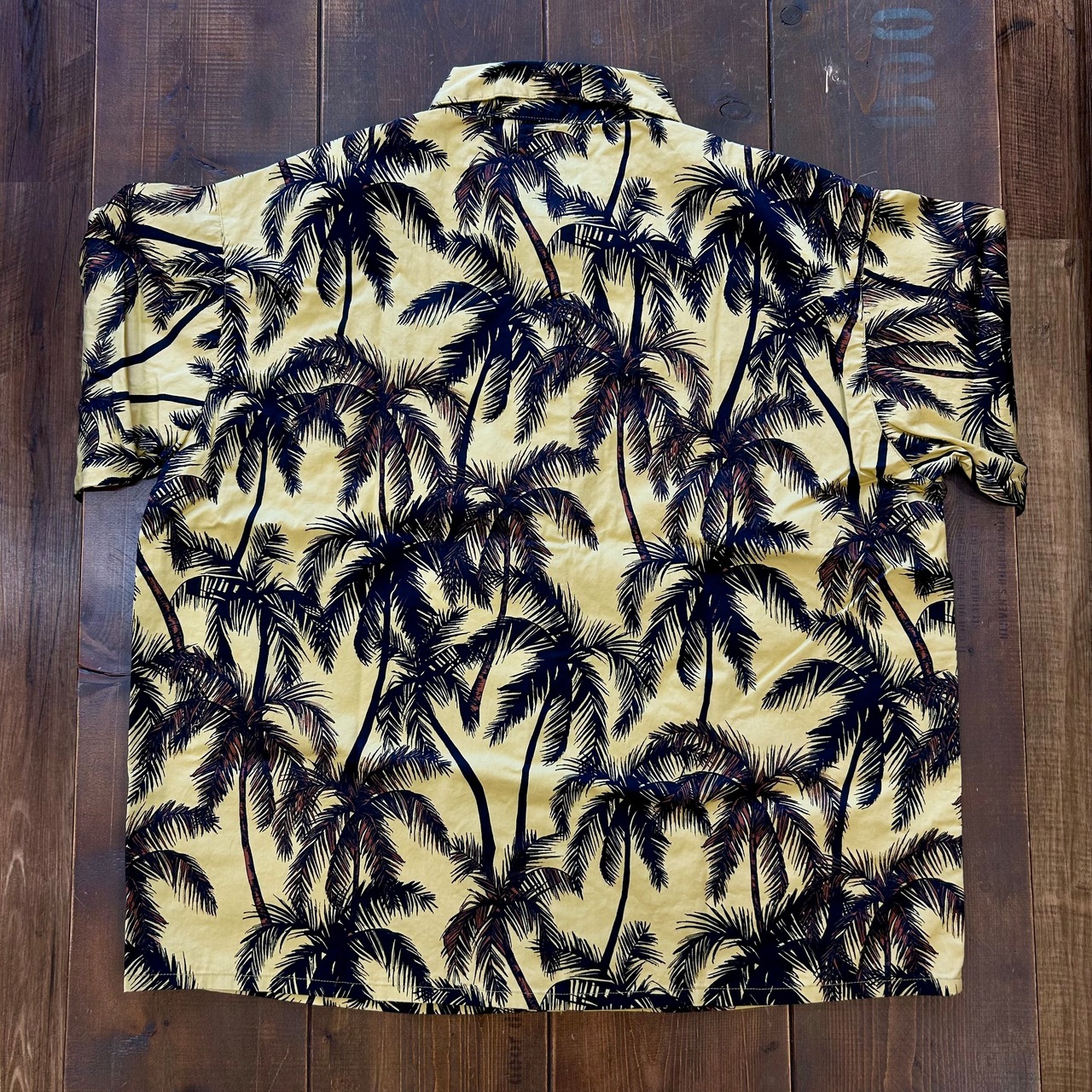 ナスングワム【Nasngwam】PALMTREE S/S Jacket (yellow) - 2