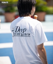 【#Re:room】#Re:room PEANUTS DEEP OCEAN WAVES  T-shirts［REC693］