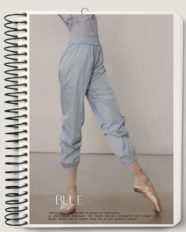 【danzbaby】Elastic Waist Warm-Up Pants 2color P0135