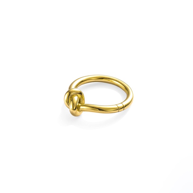 316L knot ring #R42