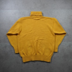 90s OLD GAP High-neck cotton sweater "made in UNITED KINGDOM" XL 古着