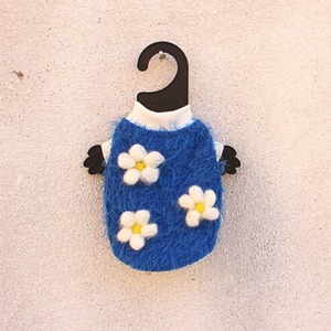 Cute Flower Blue sweater