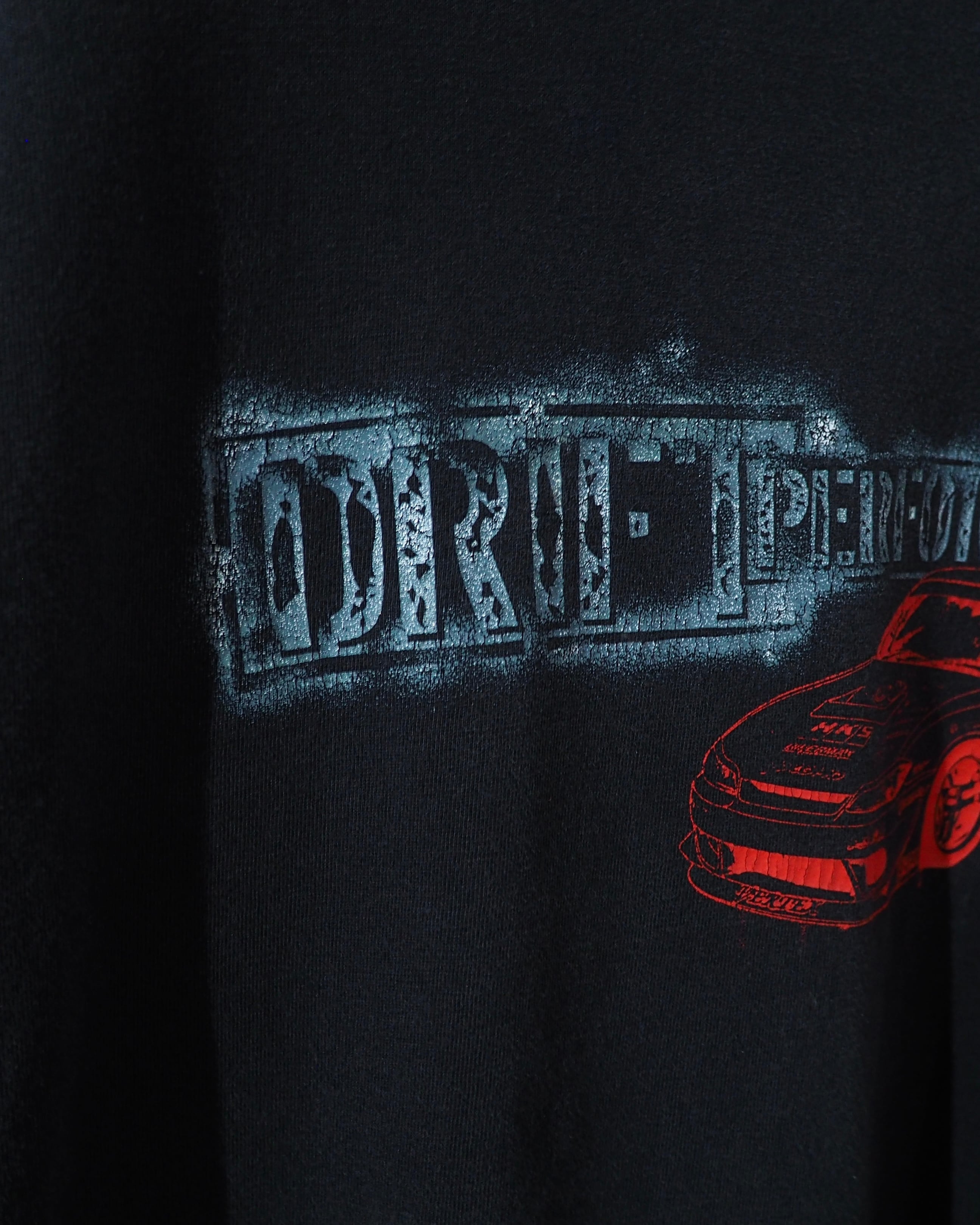 " HKS Hyper Silvla RS-2 " printed Black SS Tee
