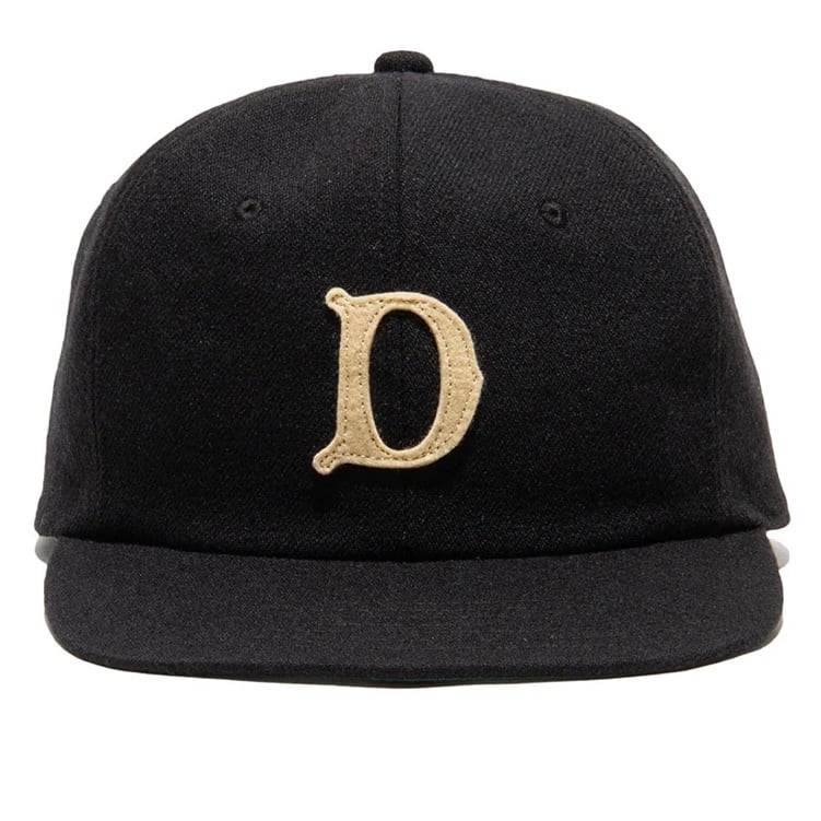 THE H. W. DOG&co 黒の刺繍ロゴベースボールキャップ THE H.W.DOG&CO BASEBALL CAP - ブラック D-00001 | TiL (ティル）