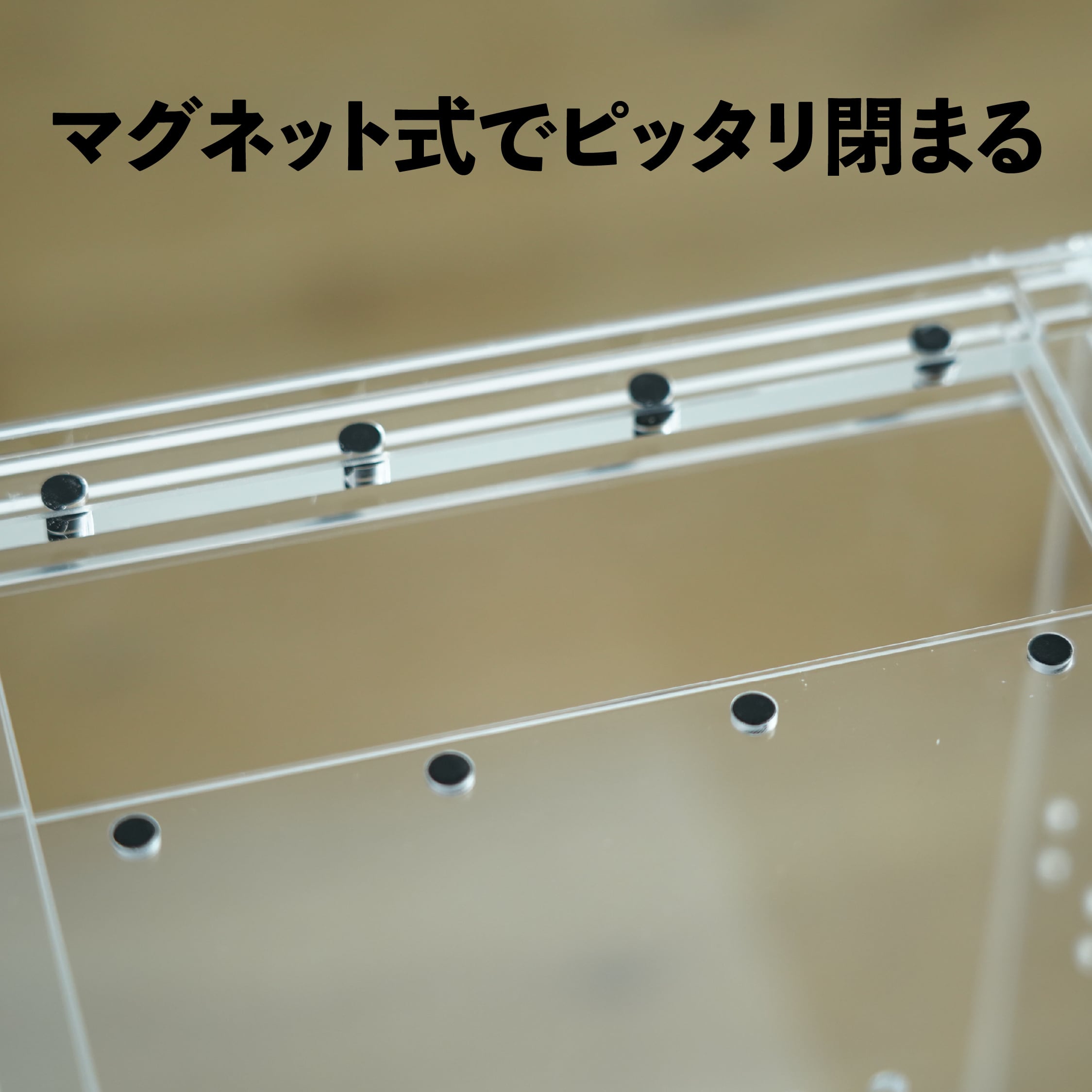 アクリル容器】レプタイルボックス ハイS（150x150xh250mm