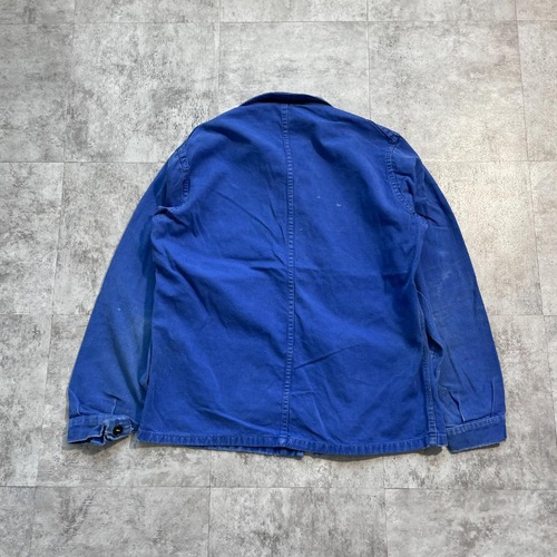 50s SAVO 刺繍タグ コットンツイル フレンチワークジャケット 詳細写真16