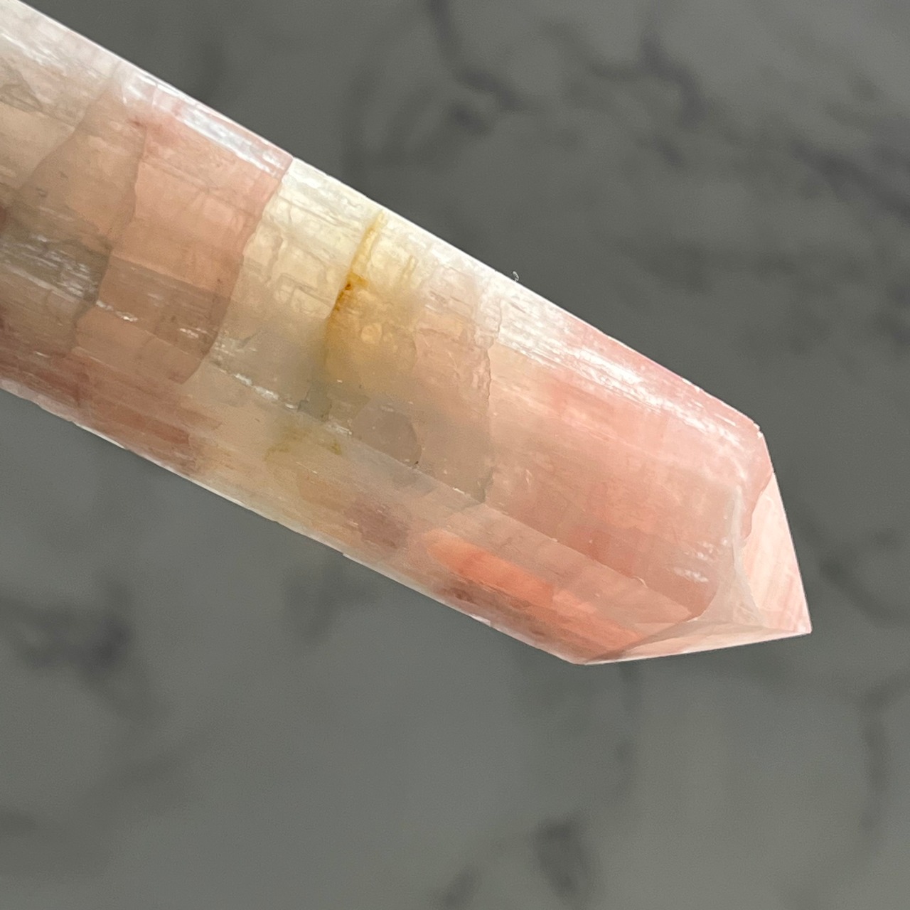 ピンクカルサイトタワー*天然石ポイント*天然石インテリア*置き物*T20