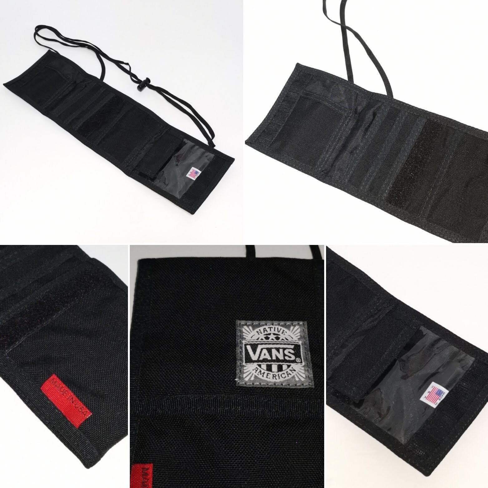 送料無料 90s VANS バンズ 財布 パスケース ウォレット カードケース 