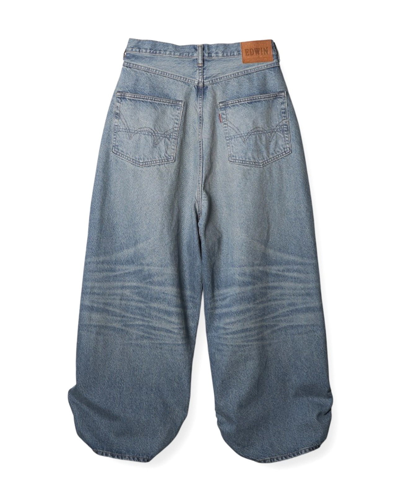 refomed "FRESH MAN DENIM WIDE PANTS 〔USED〕"