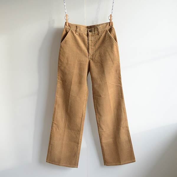 ヨーロッパ古着 70s ベルギー製 Lee 太畝コーデュロイパンツ