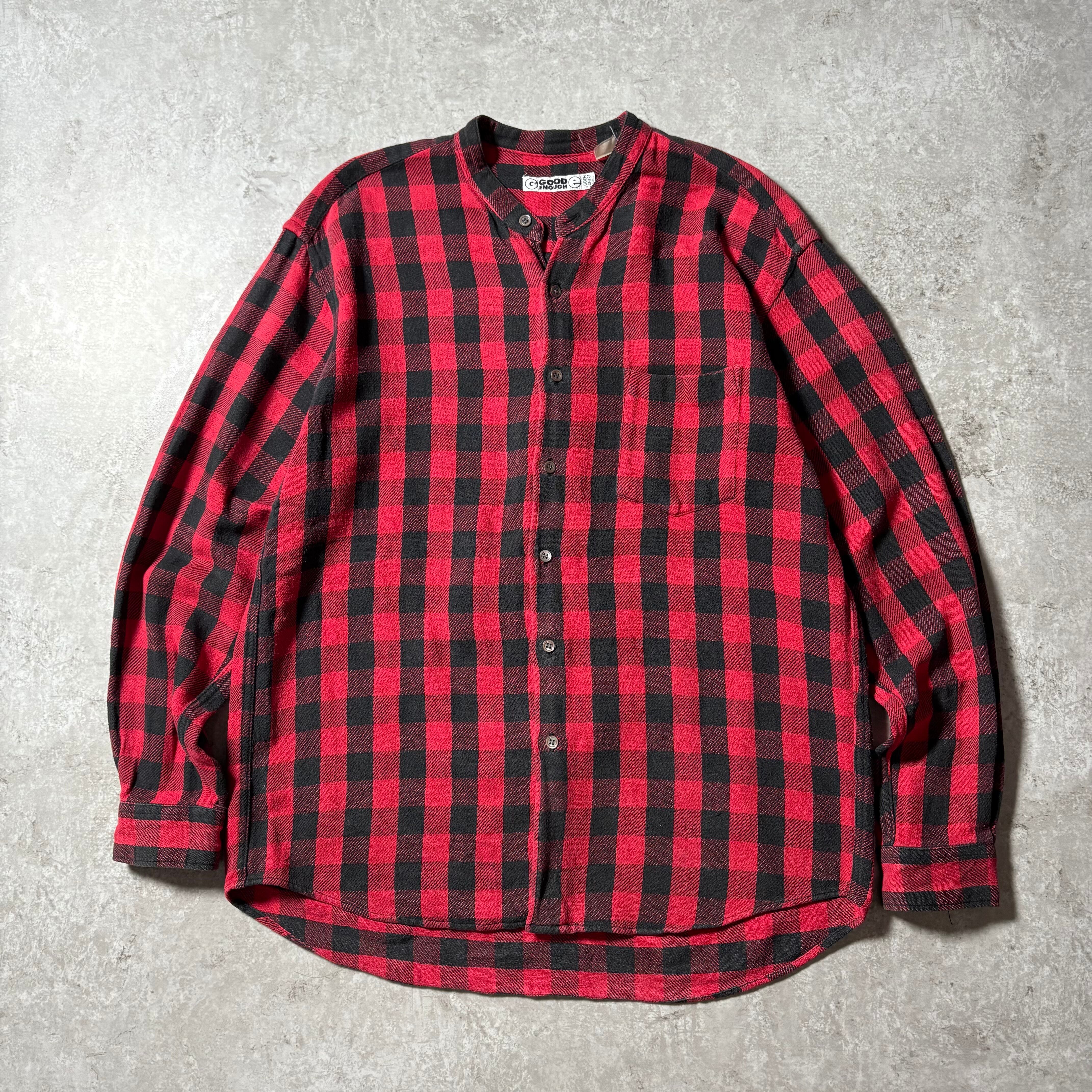 1990s "Good Enough" Band Collar Shirt