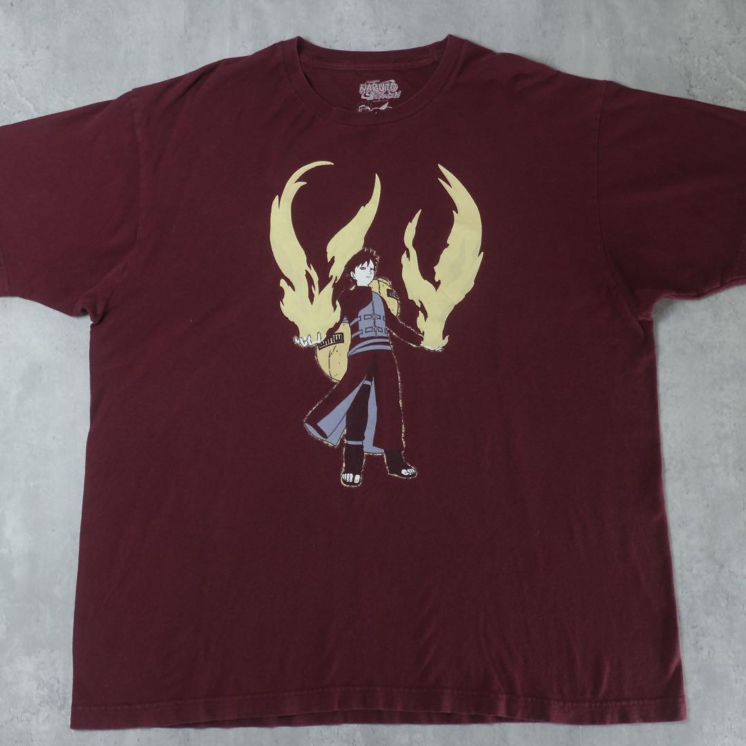 NARUTO ナルト 我愛羅 アニメ Tシャツ 20周年記念 海外限定 XL 