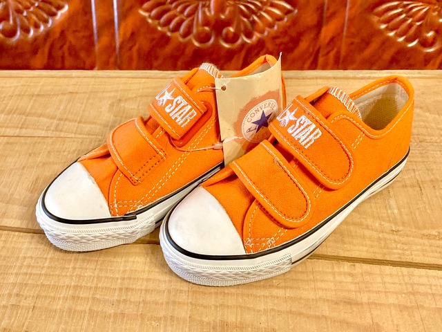 CONVERSE（コンバース） ALL STAR（オールスター）ベルクロ オレンジ 9 16cm マジックテープ 2204