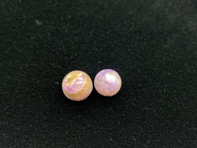 ハンドメイドビーズ素材セット（チャロアイト）