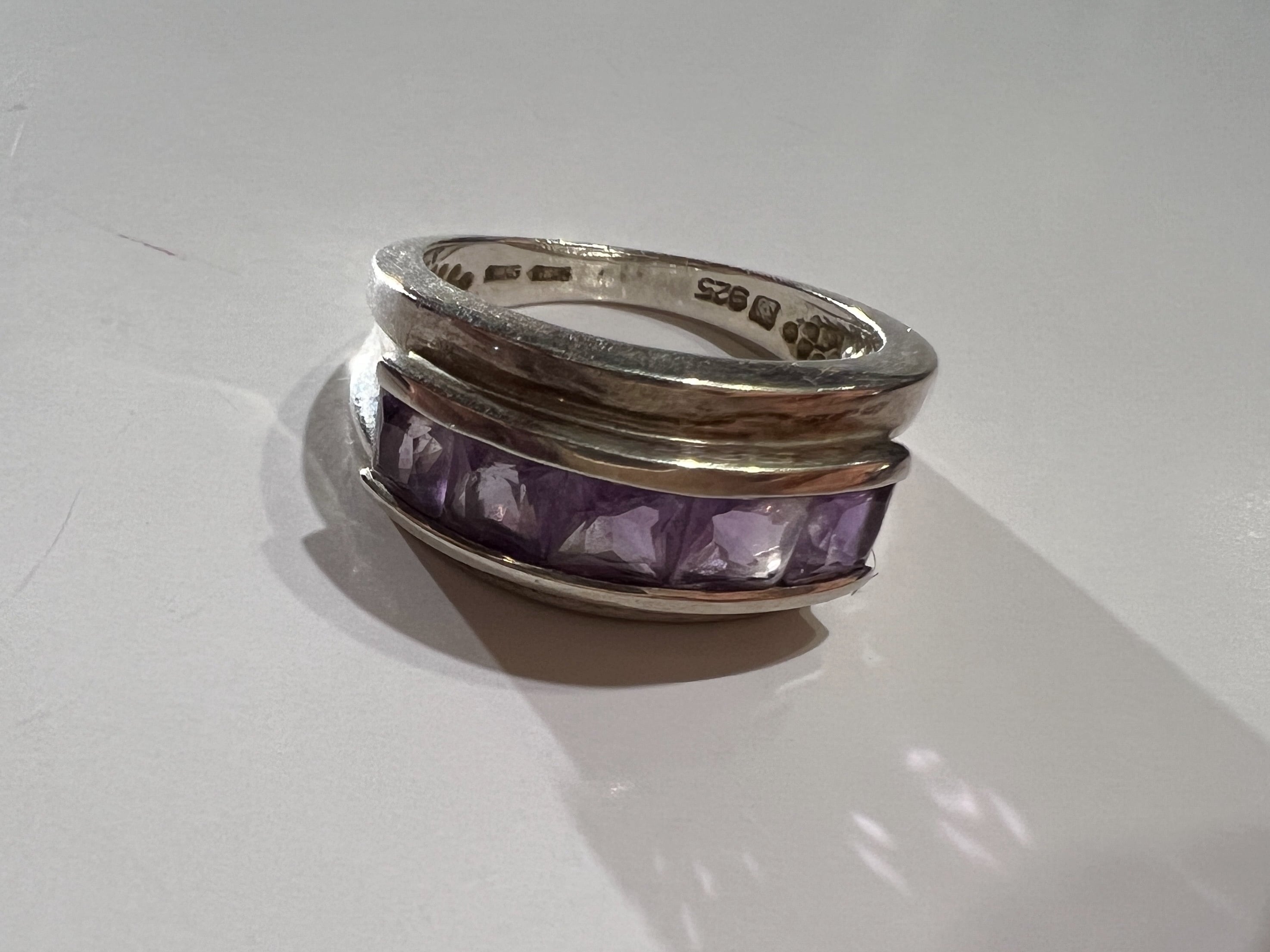【14号】Vintage desiner's 925 silver ring