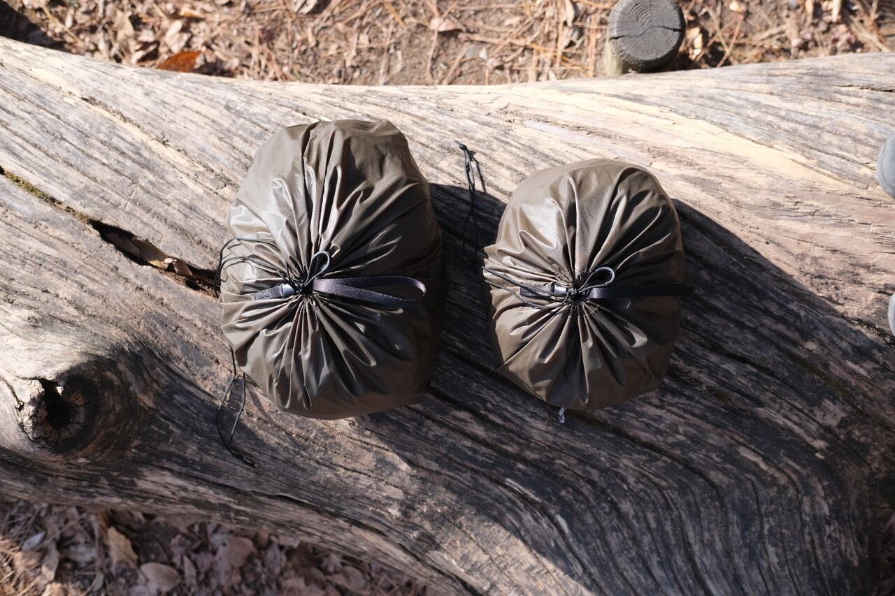 新品MINIMALIGHTミニマライトPARTITION SACK S&Mセット 22c7f0887feff5965435a73f850e06