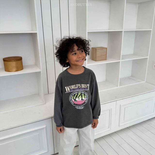 《送料無料》予約:ピグメントボードT【ANDBUTTER】※ジュニアサイズ