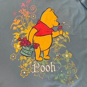 【Disney】くまのプーさんTシャツ 両面プリント 超ビッグサイズ ディズニー US古着  アメリカ古着