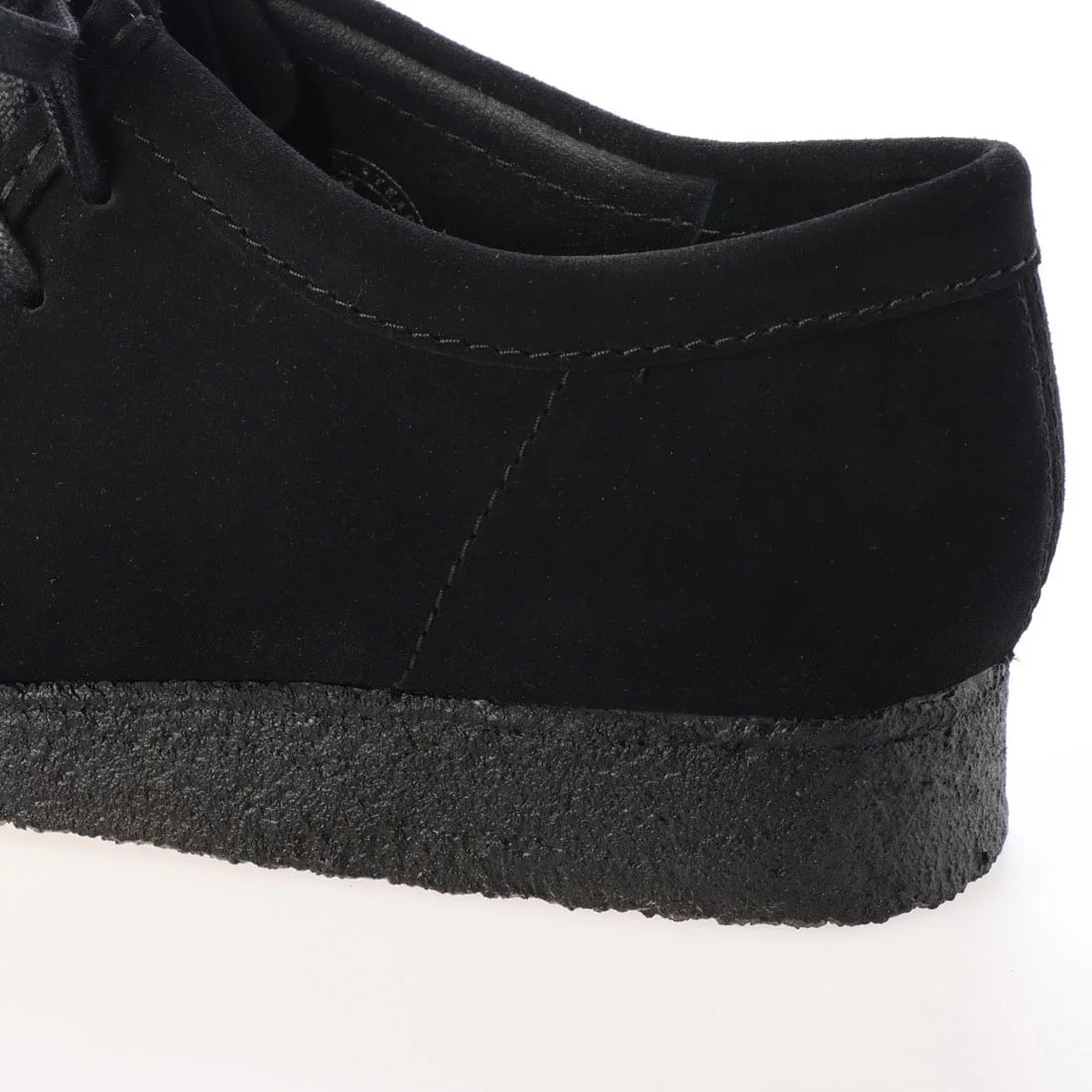 CLARKS (ｸﾗｰｸｽ) - WALLABEE. (ﾒﾝｽﾞ ﾜﾗﾋﾞｰ) Black Suede | thecompus