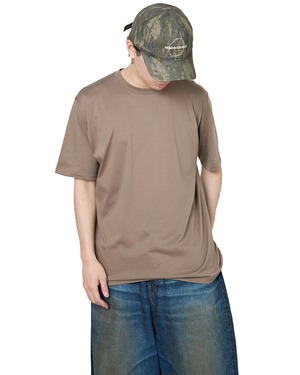 ssstein "SUVIN COTTON BASIC TEE〔KHAKI〕"