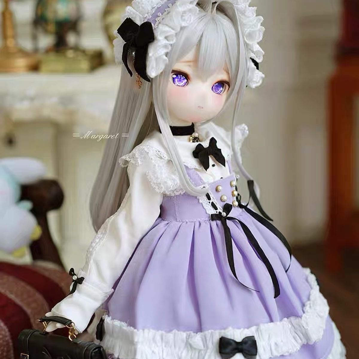 衣装セット！ワンピース ドレス 帽子 洋服 服 BJD 1/4 球体関節人形