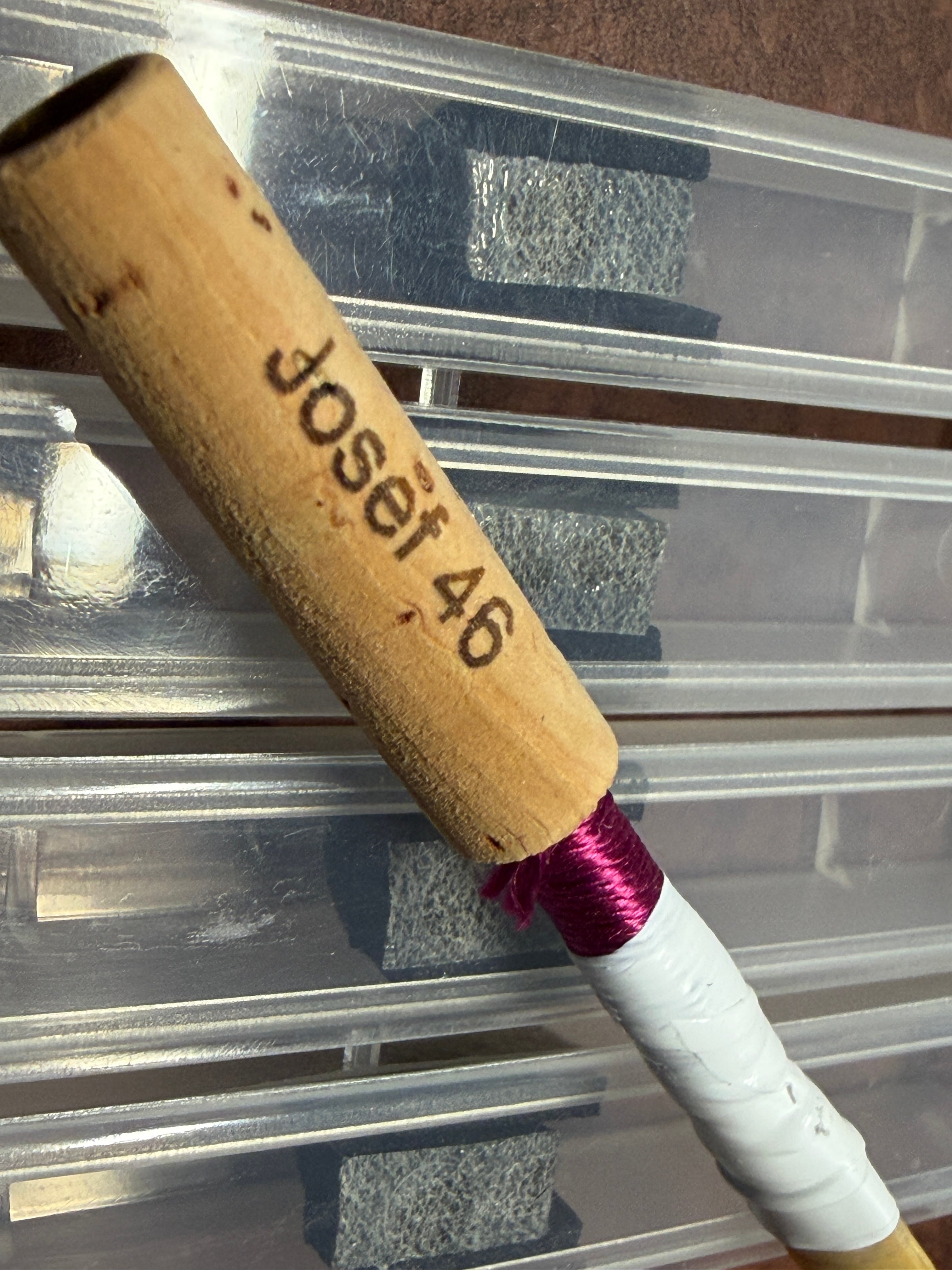 ヨーゼフ、暗めな音色感。ドイツ系チューブ。オーボエ完成リード | 主