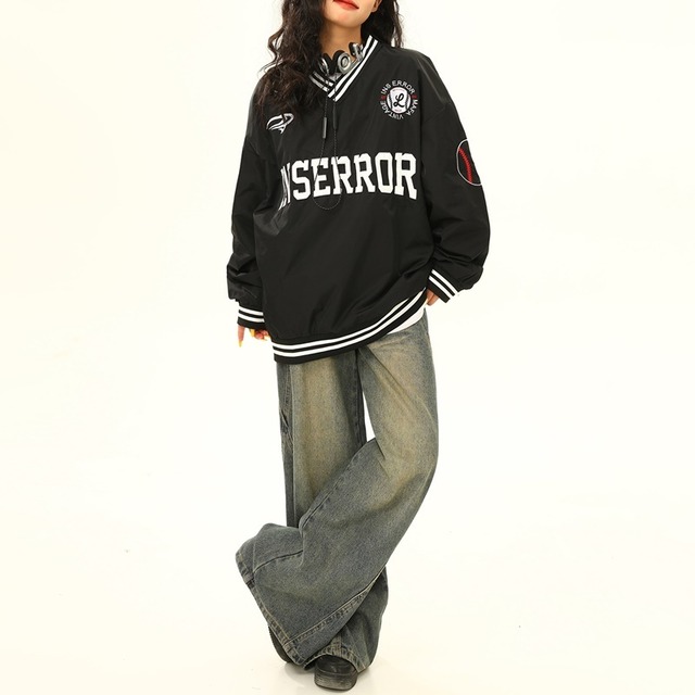 line v-neck pullover　ラインVネックプルオーバー　J1478