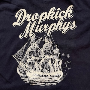 【Dropkick Murphys】USA製 バンド Tシャツ 両面プリント ドロップキック・マーフィーズ ロックt  バンt L US古着
