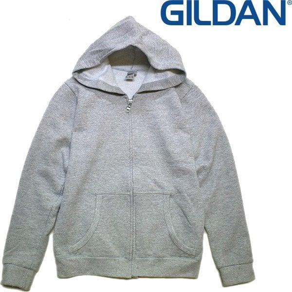 【ビックシルエット☆コットン50%】GILDAN パーカー XL〜 2XL 薄黒