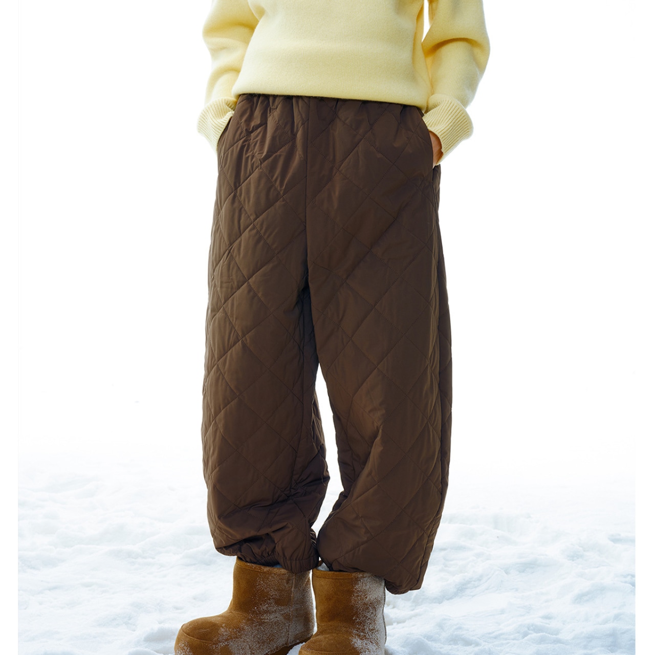 Quilted Balloon Pants T3903