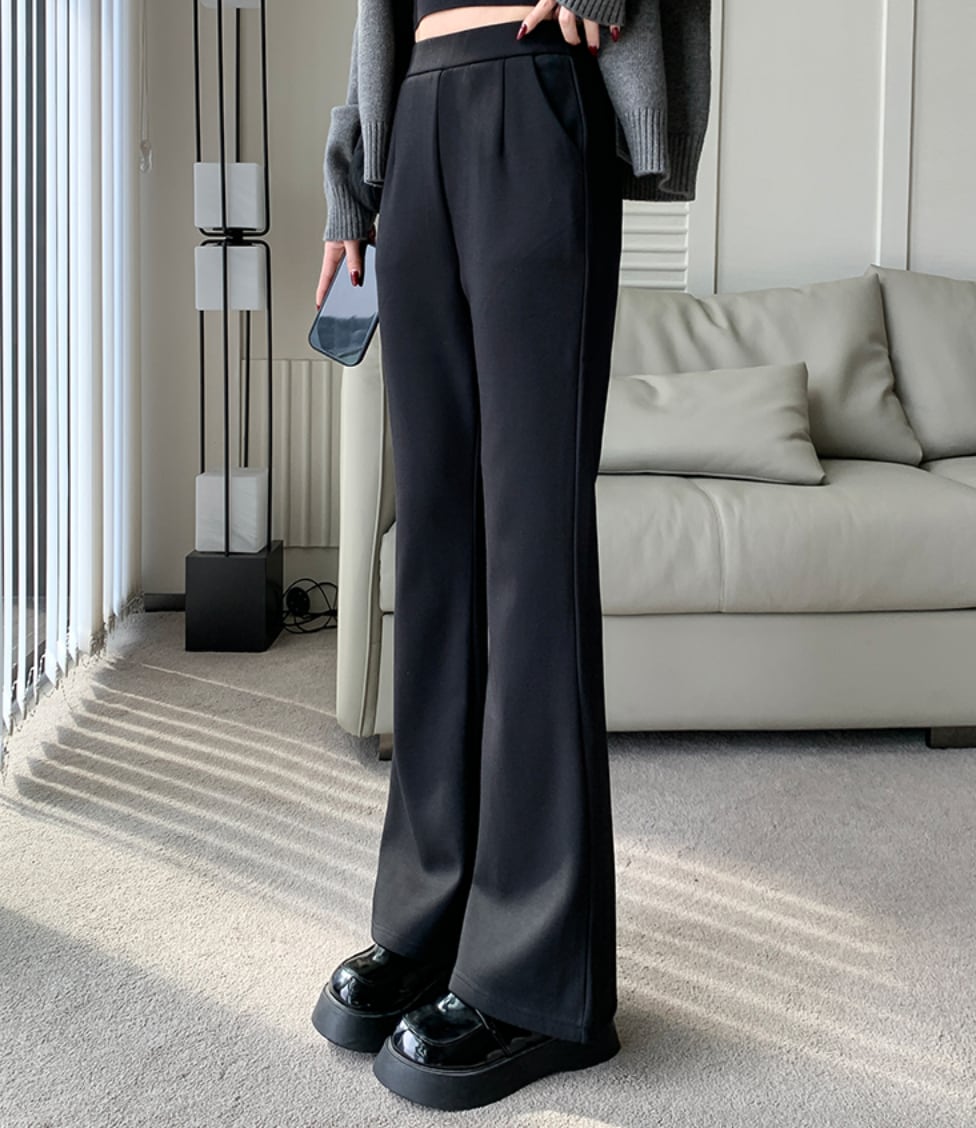 150cm〜 ベルベットフレアパンツ | kanaji(カンアジ) 低身長 150cm〜 ベルベットフレアパンツ | kanaji(カンアジ) 低身長