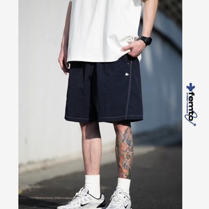 Contrast stitch easy shorts 1408