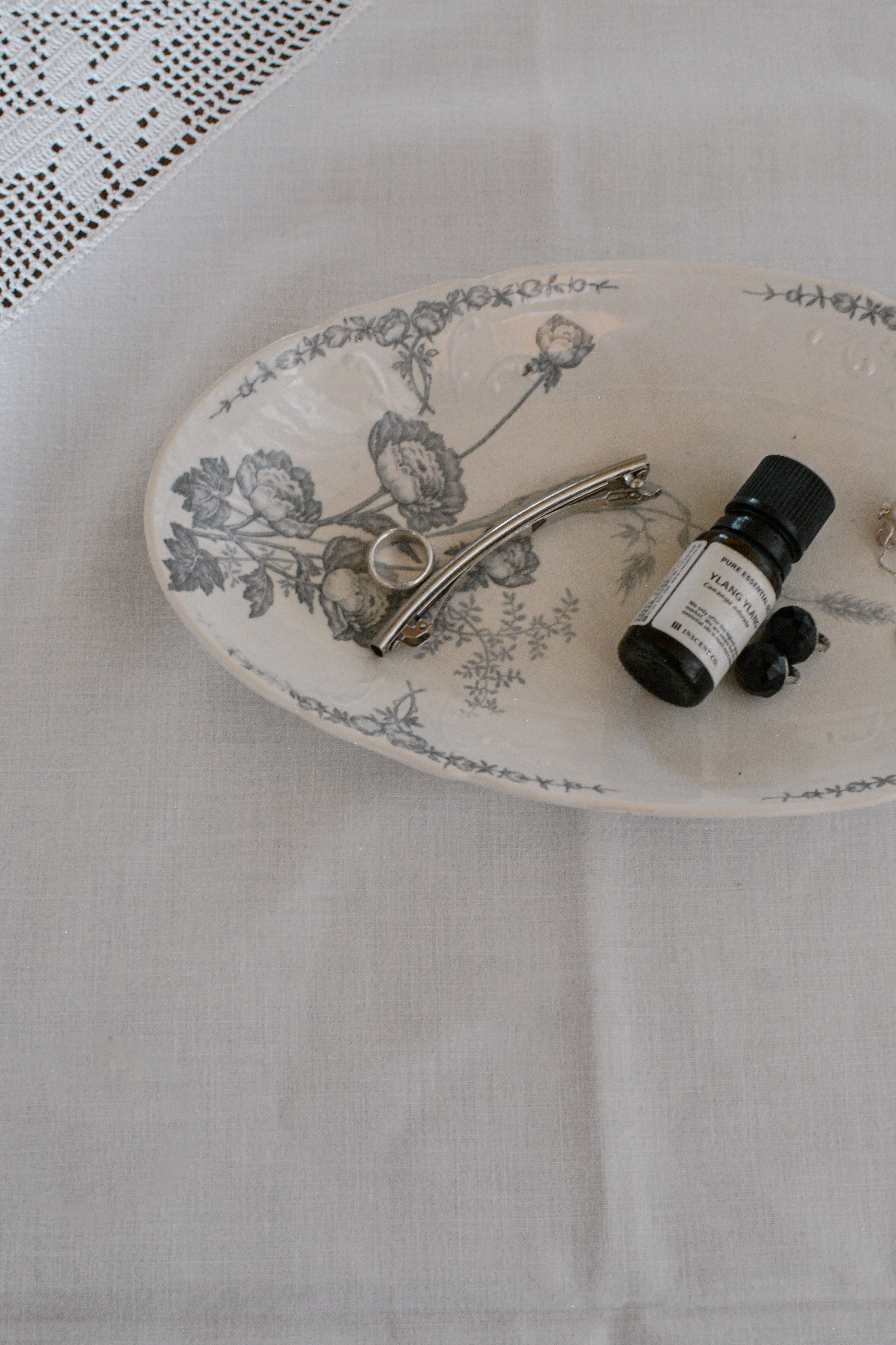 antique Ravier Societe Ceramique Nemone