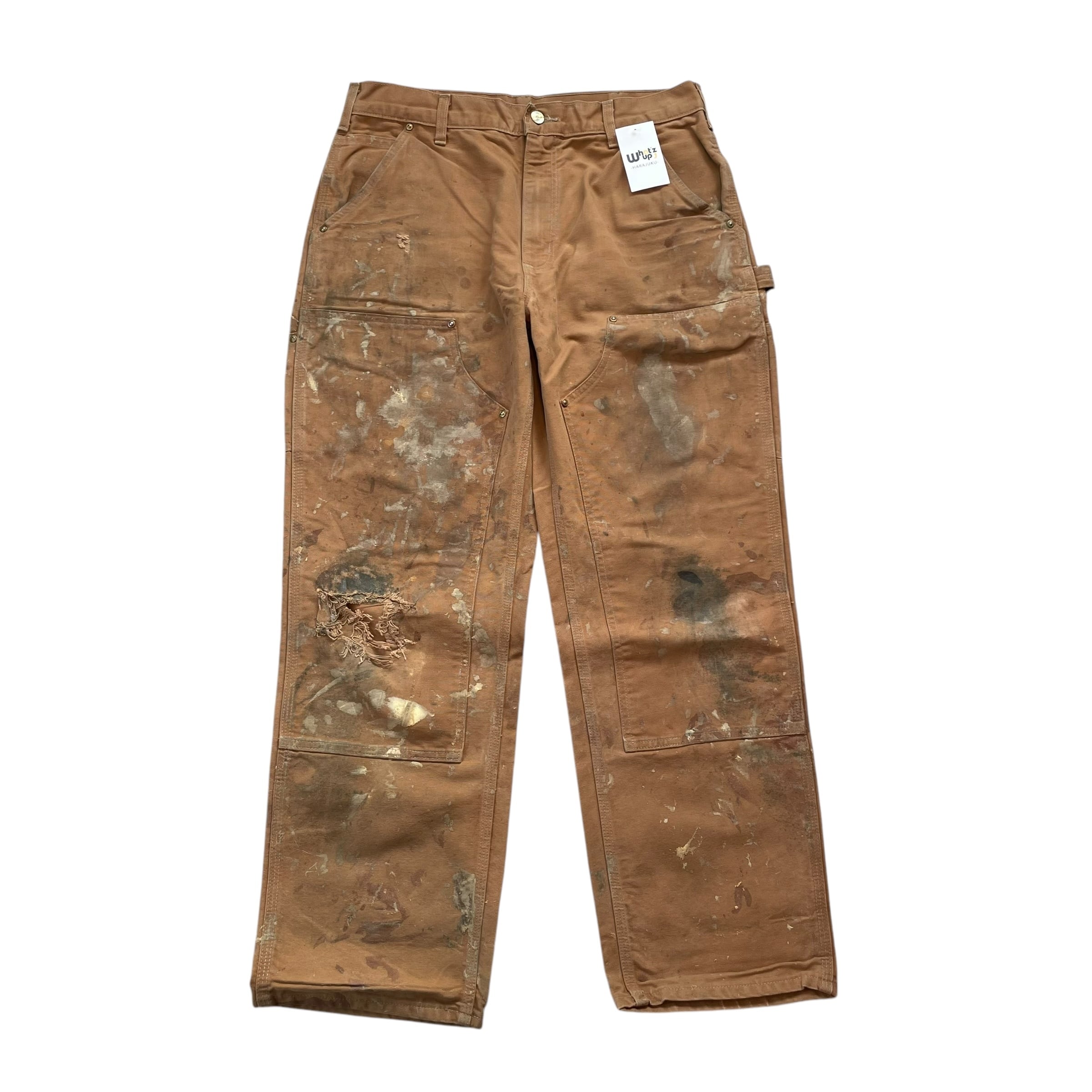 ⑧2021s Carhartt Double Knee Work Pant "BROWN" 33×30