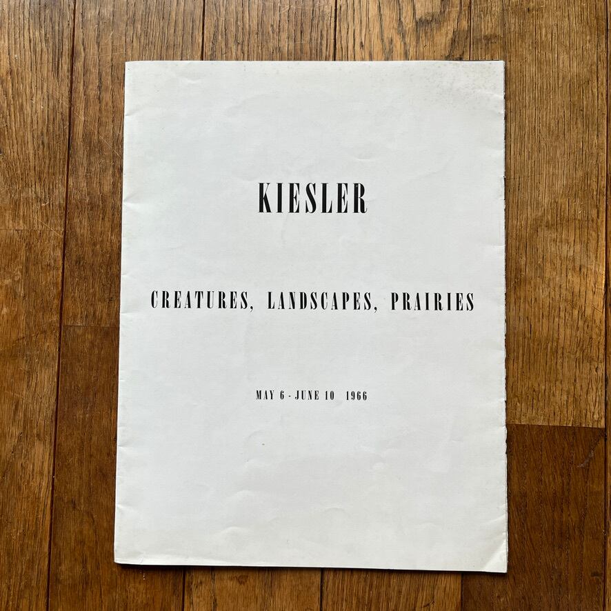 絶版洋古書】フレデリック・キースラー Frederick Kiesler CREATURES