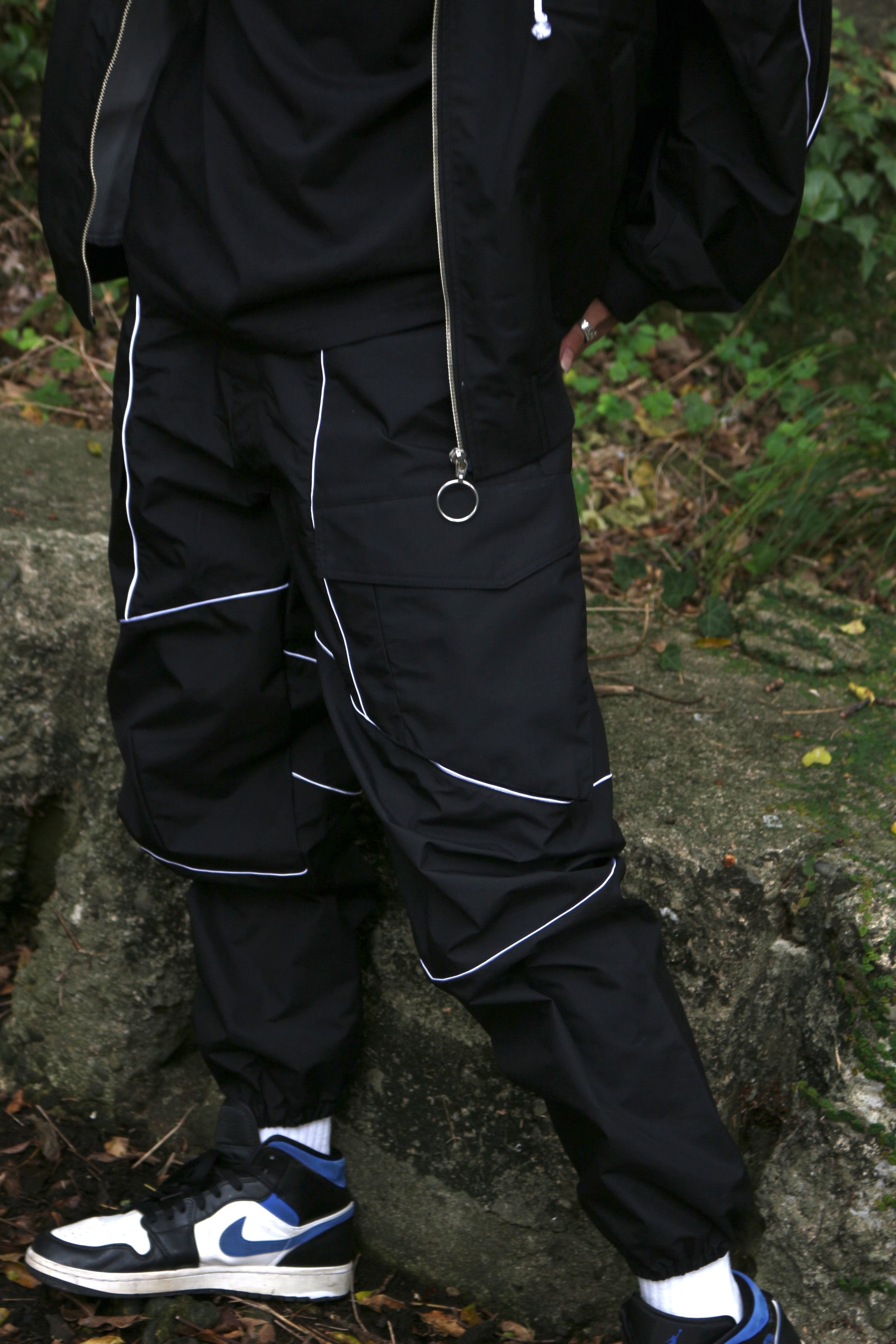 新品未使用　HYEON clover pants N.HOOLYWOOD - × WILD THINGS PANTS (BLACK) - ナイロン パンツ