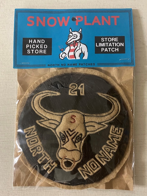 SNOW PLANT 2021 LIMITED NNN PATCH (お一人様１点のみ）