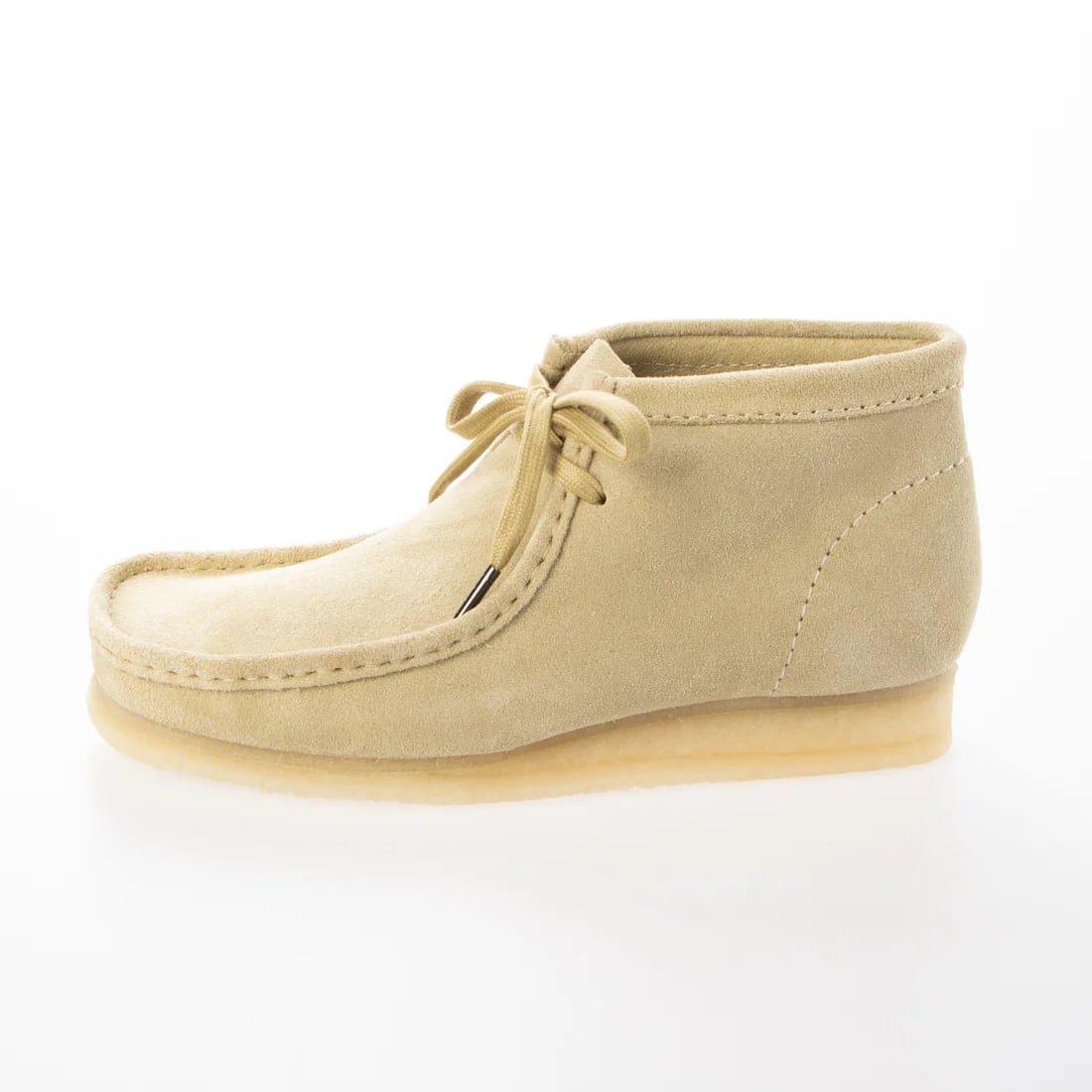 CLARKS (ｸﾗｰｸｽ) - WALLABEE BOOT (ﾒﾝｽﾞ ﾜﾗﾋﾞｰﾌﾞｰﾂ) Maple Suede