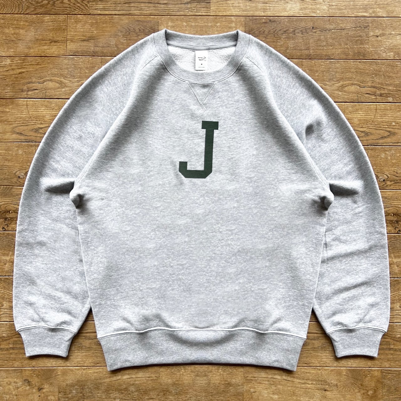 残りわずか〉J.S. IVY スウェット(グレー) | Jazzy Sport 残りわずか〉J.S. IVY スウェット(グレー) | Jazzy Sport
